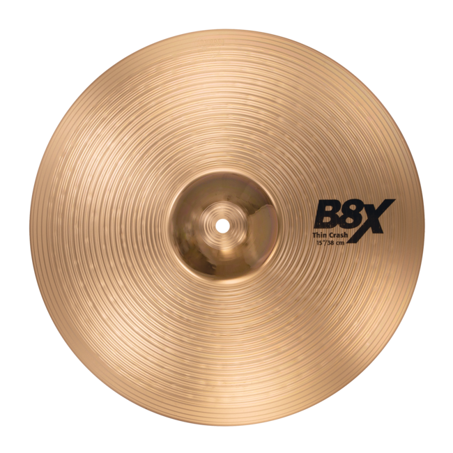Sabian - 41506X - 15" B8X Thin Crash