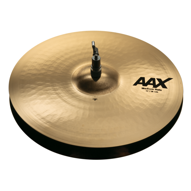 Sabian - 21502XCB - 15" AAX Medium Hats Brilliant Finish