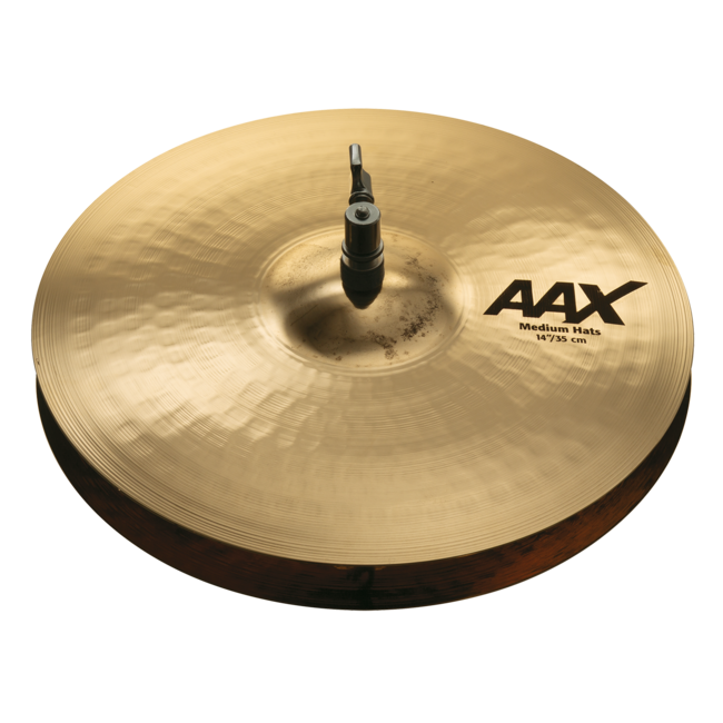 Sabian - 21402XCB - 14" AAX Medium Hats Brilliant Finish
