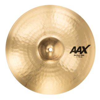 Sabian Sabian - 21502XC/1B - 15" AAX Medium Hat Top Brilliant Finish