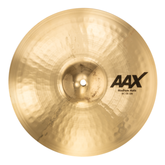 Sabian Sabian - 21402XC/1B - 14" AAX Medium Hat Top Brilliant Finish