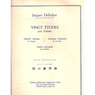20 Etudes De Timbales Timbales - Jacques Delecluse20 Etudes De Timbales Timbales - Jacques Delecluse