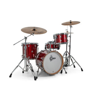Gretsch Gretsch - CC2-J484-DCSP - Catalina Club 4-Piece Drum Set w/18" Kick (Dark Cherry Sparkle)