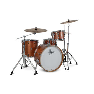 Gretsch Gretsch - CC2-R424-SWG - Catalina Club 4-Piece Drum (22/12/16/6.5) (Satin Walnut Glaze)