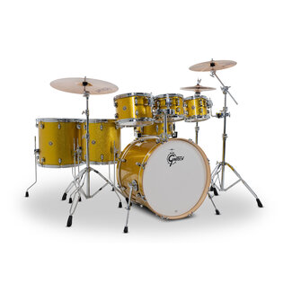 Gretsch Gretsch - CM2-E627-LS - Catalina Maple 7-Piece Drum Set w/16x22 (Lemon Sparkle)
