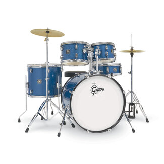 Gretsch Gretsch - RGE625BS - Renegade 5-Piece Drum Set w/Hardware & Cymbals (Wrapped Blue Sparkle)