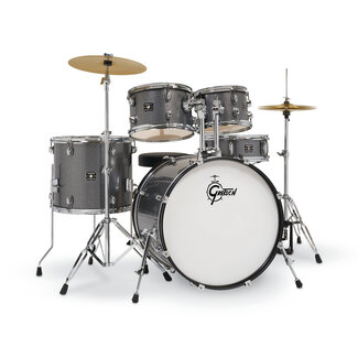 Gretsch Gretsch - RGE625GS - Renegade 5-Piece Drum Set w/Hardware & Cymbals (Wrapped Grey Sparkle)