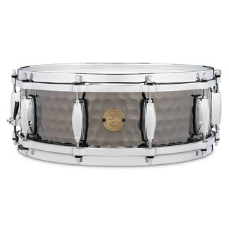 Gretsch Gretsch - S1-0514-BSH - 5X14 Snare Drum (Hammered Black Steel)
