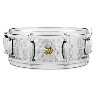 Gretsch Gretsch - G4160HB - Hammered Brass 5x14 Snare Drum (8 Lug)