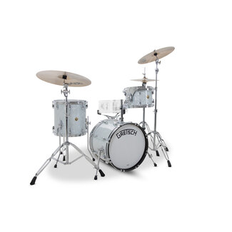 Gretsch Gretsch - GKKT-J483-027 - Broadkaster 3-Piece Shell Pack 14x18 ('60s White Marine Pearl)