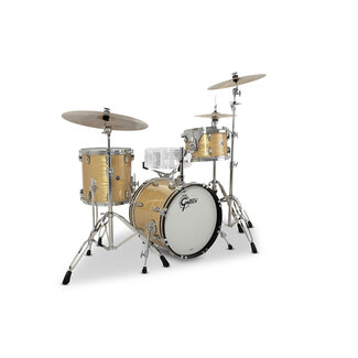 Gretsch Gretsch - GBKT-J483-302 - Brooklyn 3-Piece Shell Pack 14x18 (Creme Oyster)