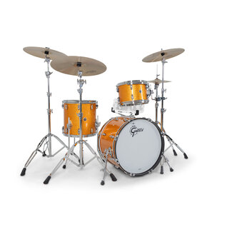 Gretsch Gretsch - GBKT-E403-022 - Brooklyn 3-Piece Shell Pack 14x20 (Gold Sparkle)