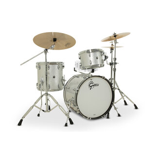 Gretsch Gretsch - GBKT-E403-012 - Brooklyn 3-Piece Shell Pack 14x20 (Silver Sparkle)