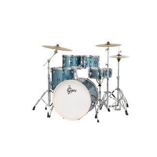Gretsch Gretsch - GE4E825BS - Energy 5-Piece Drum Set w/Hardware & Cymbals (Gloss Blue Sparkle)
