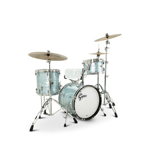 Gretsch Gretsch - GRKT-J483-039 - USA Custom 3-Piece Shell Pack 14x18 (Vintage Oyster White)