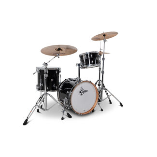 Gretsch Gretsch - CC2-J483-PB - Catalina Club 3-Piece Drum Set w/18" Kick (Piano Black)