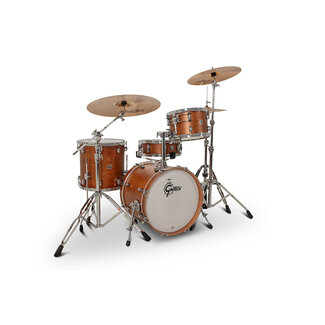 Gretsch Gretsch - CC2-J484-SWG - Catalina Club 4-Piece Drum w/18" Kick (Satin Walnut Glaze)