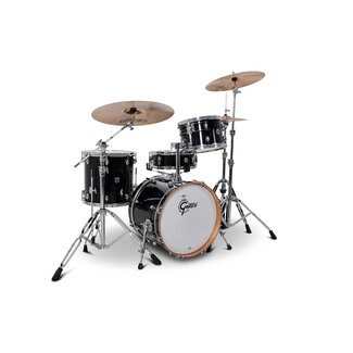 Gretsch Gretsch - CC2-J484-PB - Catalina Club 4-Piece Drum Set w/18" Kick (Piano Black)