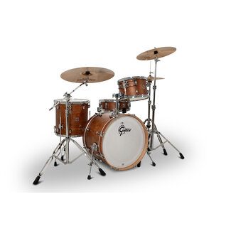 Gretsch Gretsch - CC2-J404-SWG - Catalina Club 4-Piece Drum w/20" Kick (Satin Walnut Glaze)