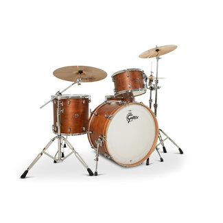 Gretsch Gretsch - CC2-R444C-SWG - Catalina Club 4-Piece Drum Set (13/16/24/6514s) (Satin Walnut Glaze)
