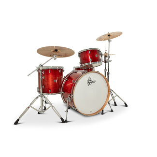 Gretsch Gretsch - CC2-R444C-GCB - Catalina Club 4-Piece Drum Set (13/16/24/6514s) (Gloss Crimson Burst)