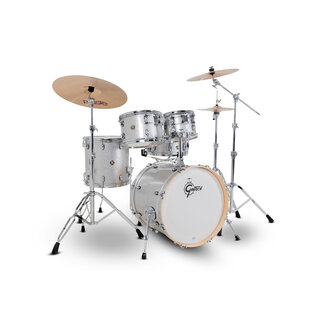 Gretsch Gretsch - CM2-E605-SS - Catalina Maple 5-Piece Drum Set w/20" Kick (Silver Sparkle)