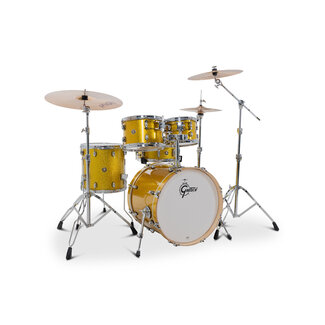 Gretsch Gretsch - CM2-E605-LS - Catalina Maple 5-Piece Drum Set w/20" Kick (Lemon Sparkle)