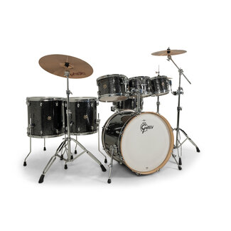 Gretsch Gretsch - CM2-E627-BS - Catalina Maple 7-Piece Drum w/16x22 (Black Stardust)