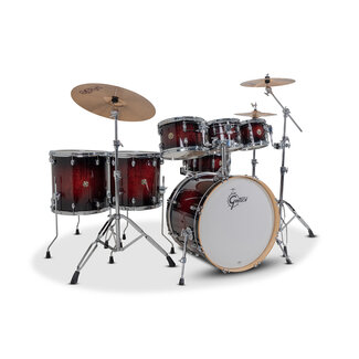 Gretsch Gretsch - CM2-E627-DCB - Catalina Maple 7-Piece Drum w/16x22 (Gloss Deep Cherry Burst)