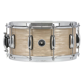 Gretsch Gretsch - GBNT6514S1CL302 - Brooklyn Snare Drum 6.5x14 Lightning (10 Lug) (Creme Oyster)