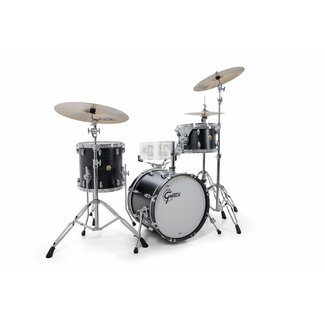Gretsch Gretsch - GRKT-J483-SDE - USA Custom 3-Piece Shell Pack 14x18 (Satin Dark Ebony)