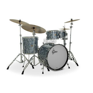 Gretsch Gretsch - GRKT-E6246-015 - USA Custom 4-Piece Shell Pack 16x22 (Sky Blue Pearl)
