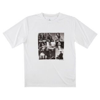 LP LP - LP25SSLWL - Legends Distressed Tee, White, Large