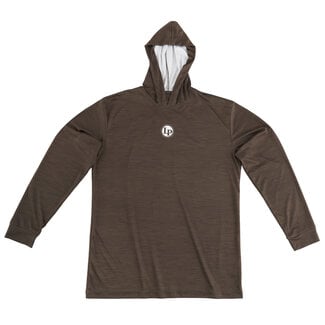 LP LP - LP25HWARBS - We Are Rhythm Hooded Tee, Brown, Small