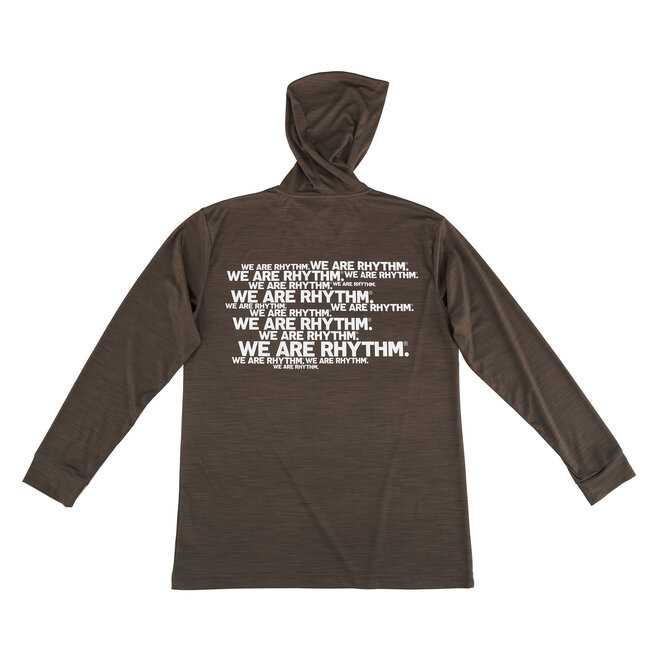 LP - LP25HWARBS - We Are Rhythm Hooded Tee, Brown, Small