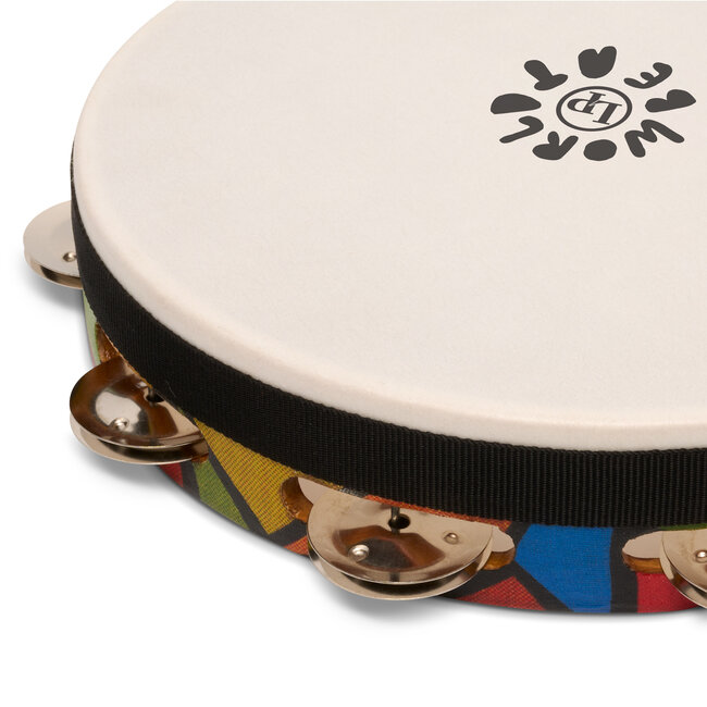 LP - LP7023 - World Beat 10" Tambourine (Single Row With Head)