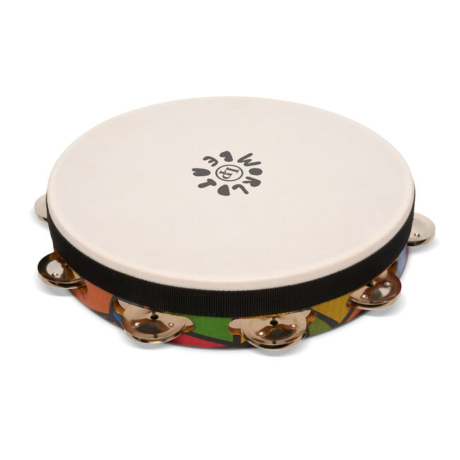 LP - LP7023 - World Beat 10" Tambourine (Single Row With Head)