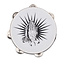 LP - LP3168PH-WH - Praying Hands Tambourine 8" White