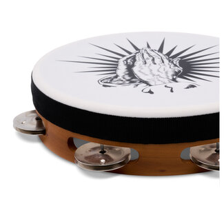 LP LP - LP3168PH-NAT - Praying Hands Tambourine 8" Natural