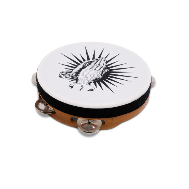 LP - LP3168PH-NAT - Praying Hands Tambourine 8" Natural