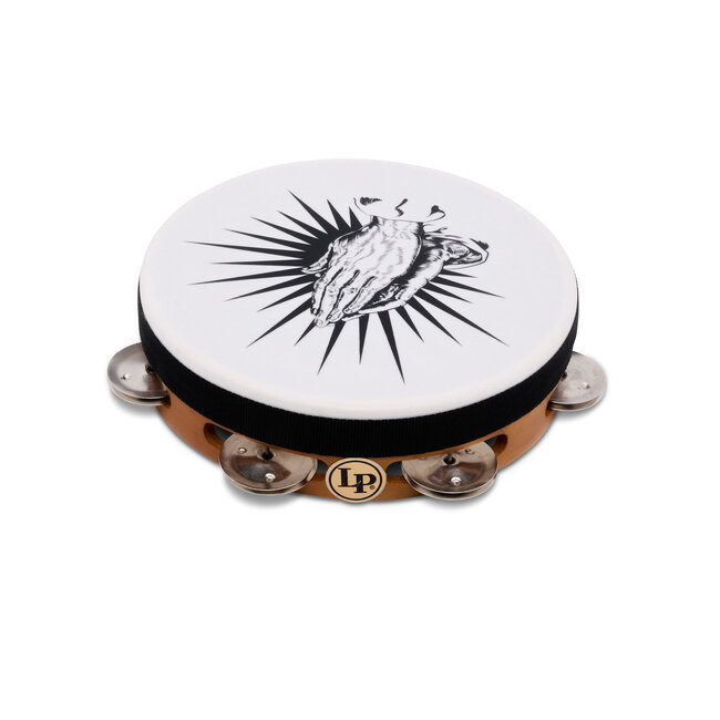 LP - LP3168PH-NAT - Praying Hands Tambourine 8" Natural