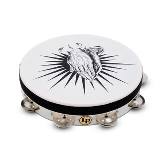 LP LP - LP3161PH-WH - Praying Hands Tambourine 10" White