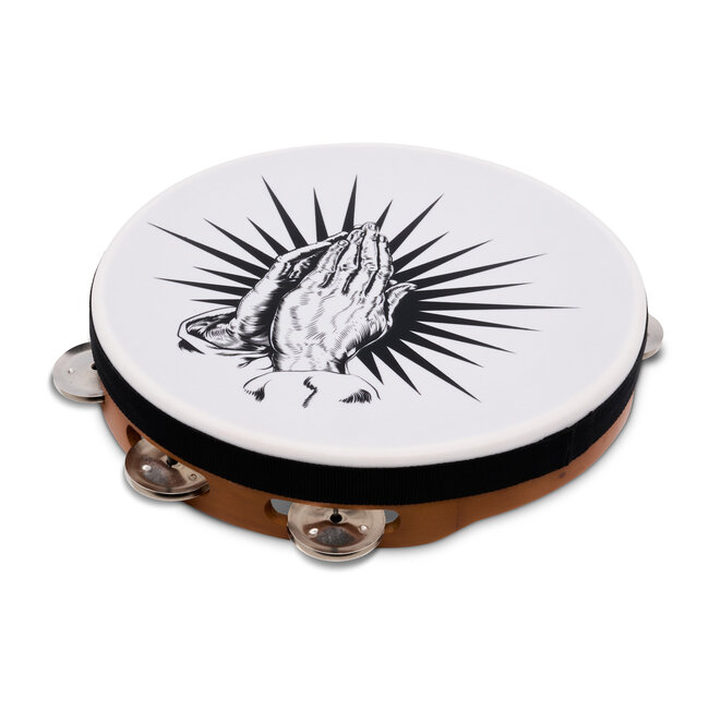 LP - LP3161PH-NAT - Praying Hands Tambourine 10" Natural