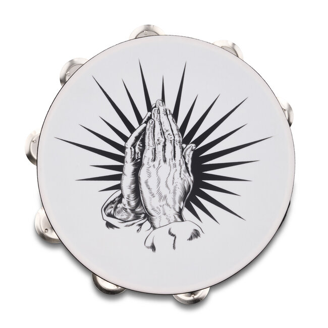 LP - LP3161PH-NAT - Praying Hands Tambourine 10" Natural
