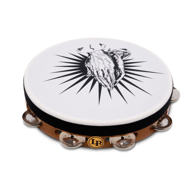 LP - LP3161PH-NAT - Praying Hands Tambourine 10" Natural