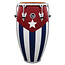 LP - M754S-QBA - Matador 12 1/2" Tumba Wood Cuban Flag