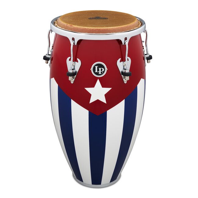 LP - M754S-QBA - Matador 12 1/2" Tumba Wood Cuban Flag