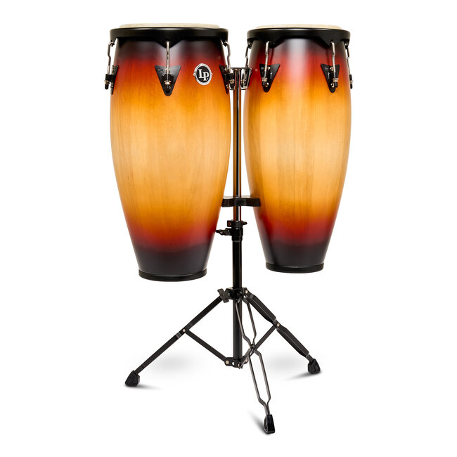 LP - LP646NYII-VSB - City II 10"-11" Set Mango Vintage Sunburst Black w/Double Stand