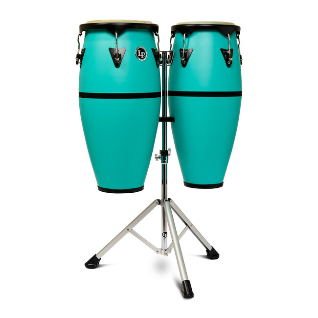 LP - LP646DII-SF - 10"-11" Discovery II Conga Set w/ Stand - Sea Foam