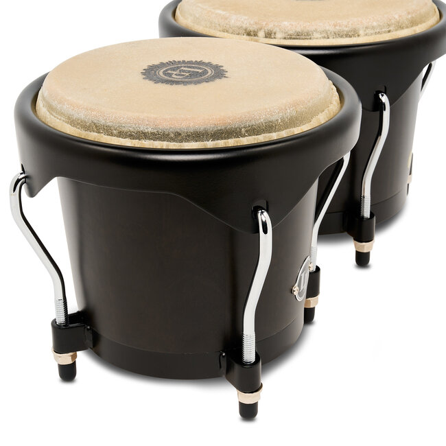 LP - LP601NYII-BK - City II 6"-7" Bongos - Mango Black Gc/Mf